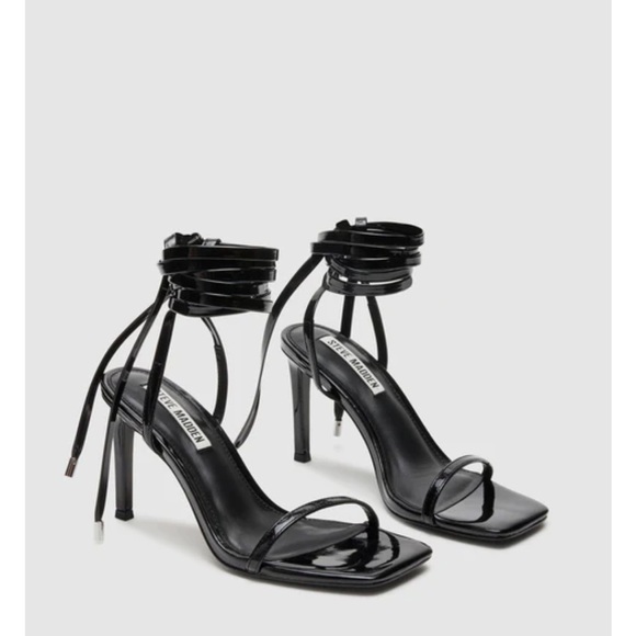 NEW! Steve Madden Passionate Black Patent - Picture 2 of 11